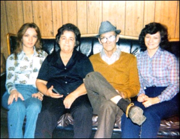 Donna, Grandmaw, Carl, and Pam